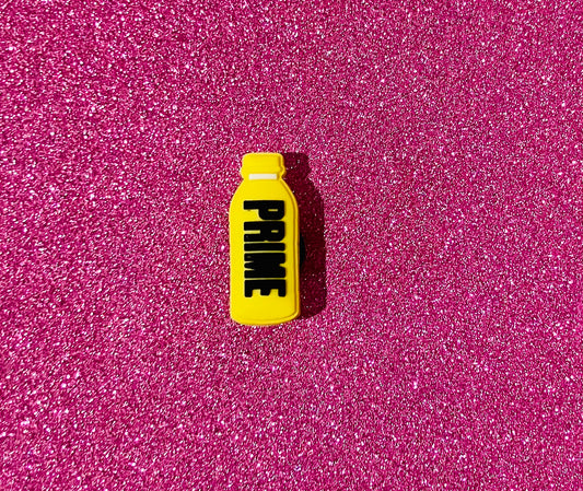 Yellow Drink Shoe Charm