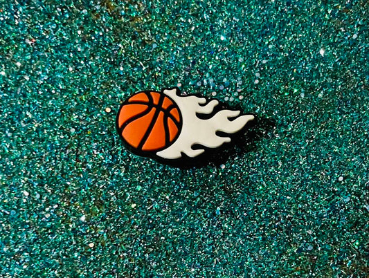 Basketball # Shoe Charm