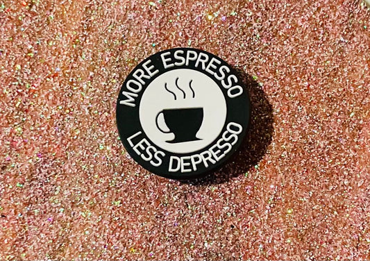 Espresso Shoe Charm